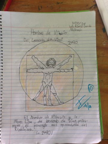 Luis Alberto García El Hombre del Vitruvio